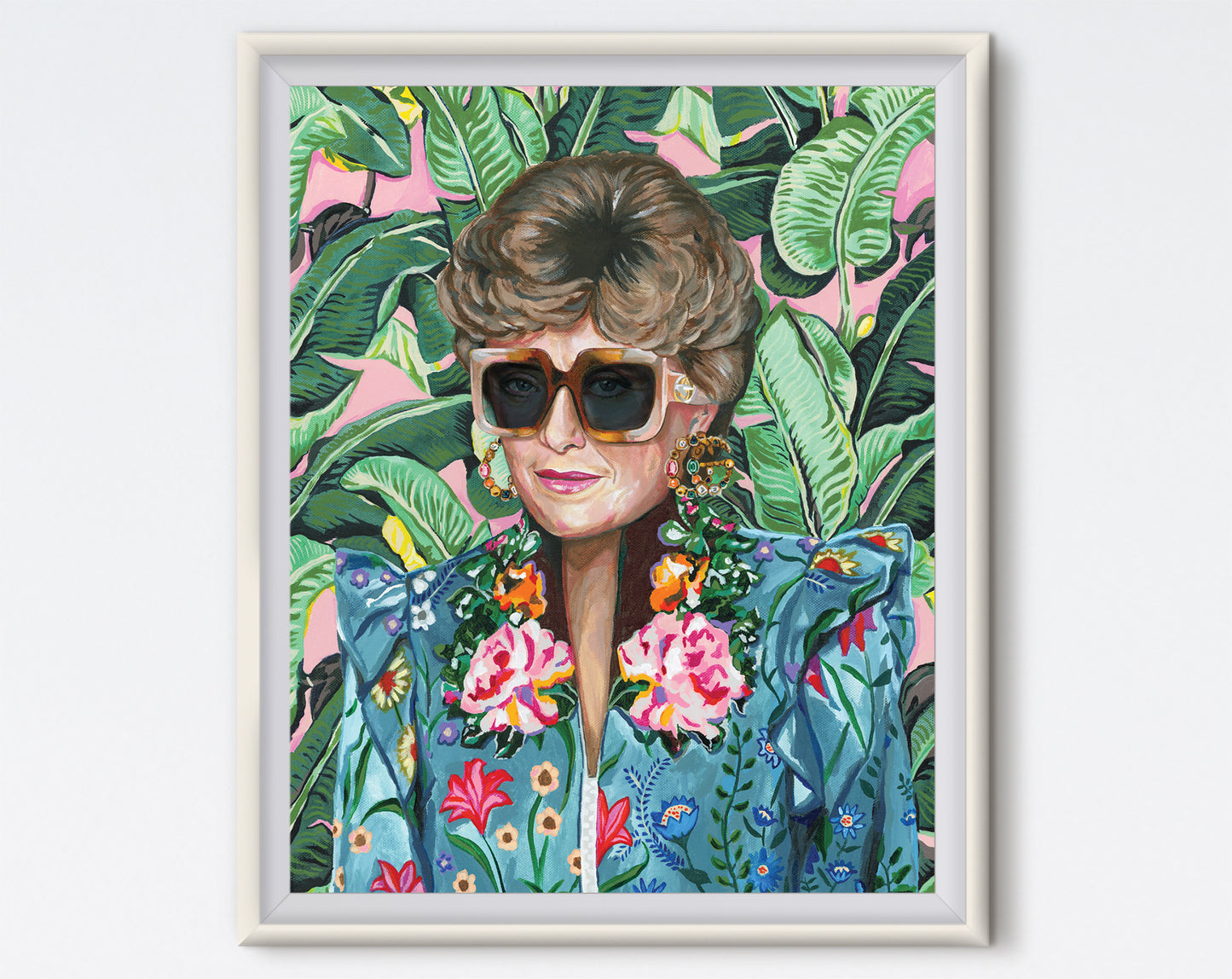 Blanche with Sunglasses